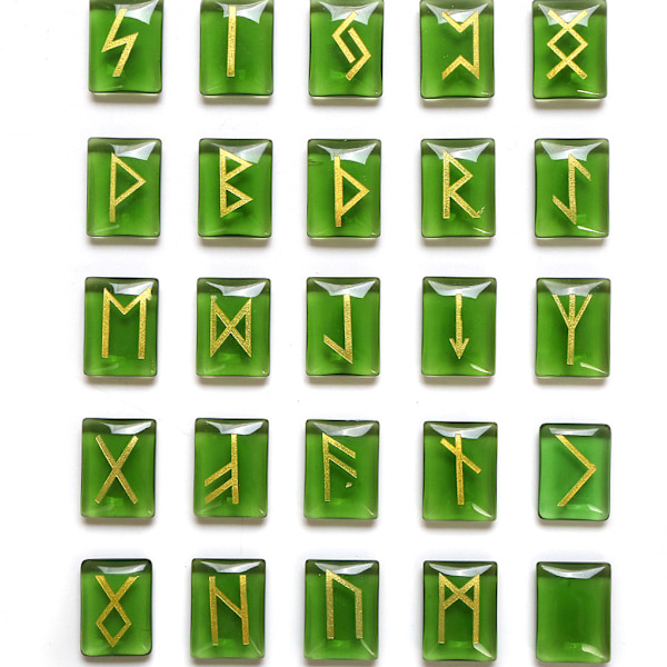 Lapis Lazuli Runesten Sæt Graveret Hedensk Skrift Fortælling Wicca Krystaller Healing Chakra Reiki Dekor Håndværk O