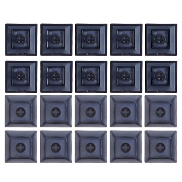 DSA 1U Keycap Set PBT Blank Tangenter DSA Profil 1U Höjd Tangentuppsättning För Mekaniskt Gamingtangentbord 20ST