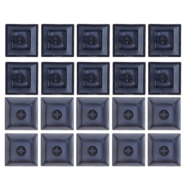 DSA 1U Keycap Sett PBT Blank Keycaps DSA Profil 1U Høyde Keycap Sett For Gaming Mekanisk Tastatur 20STK