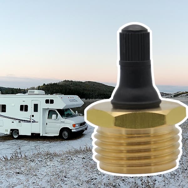 Effektive vannledningsblåseplugger messingadapter stabil bruk for vinterisering
