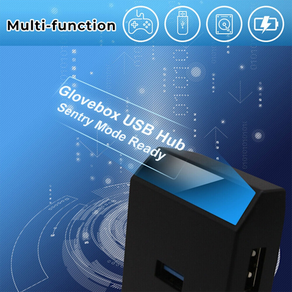 Handskfack Dataöverföringsadapter 4 I 1 Spelkonsol USB-splitter För Y