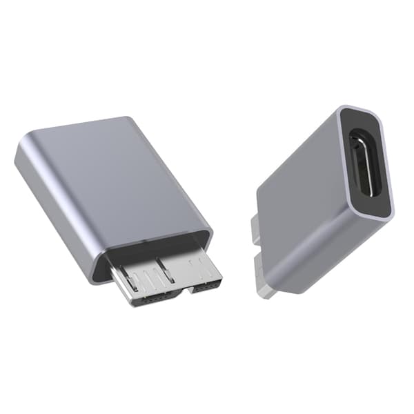 USB C till Micro B USB3.0 Adapter Typ C Hona till Micro B Hane Snabbladdning USB