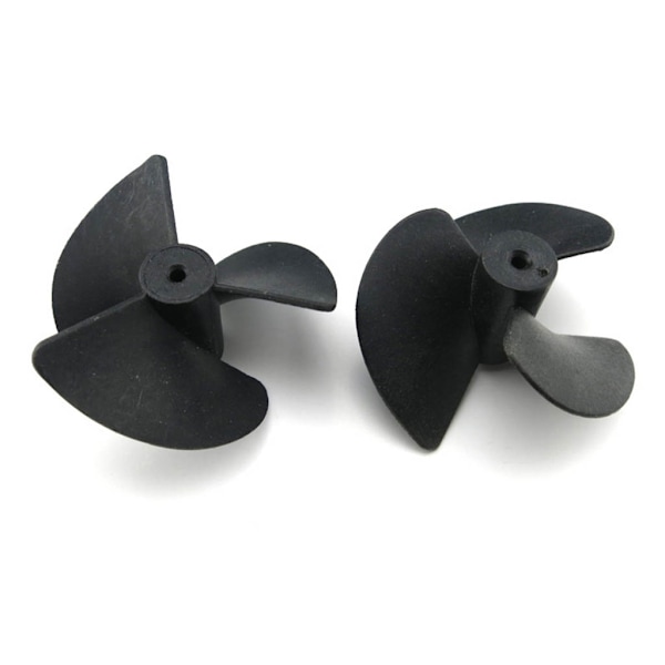 Enkel Installering RC Modellbåt Padle Slitesterk 2mm Aksel 3-blad Propeller