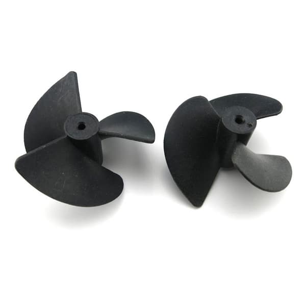 Nem Installation RC Model Båd Paddle Holdbar 2mm Aksel 3-bladede Propeller