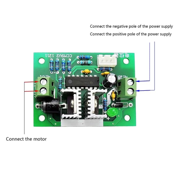 Motorhastighedsregulator Spændingsregulator til Computerbyg og Reparationer