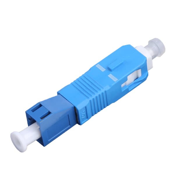 Single Mode SC Han til LC Hun Hybrid Optisk Fiber Adapter Stik
