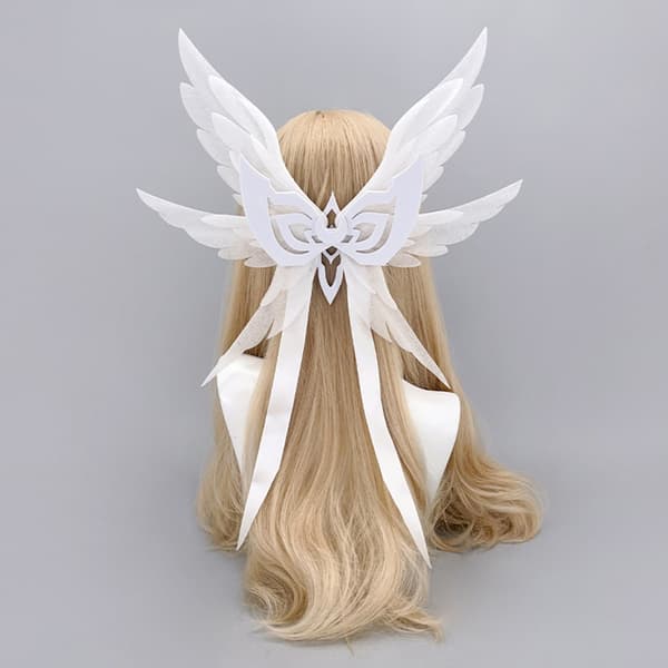 Englevinge hårspenne hårstyling hodeplagg for cosplayfester musikkfestival