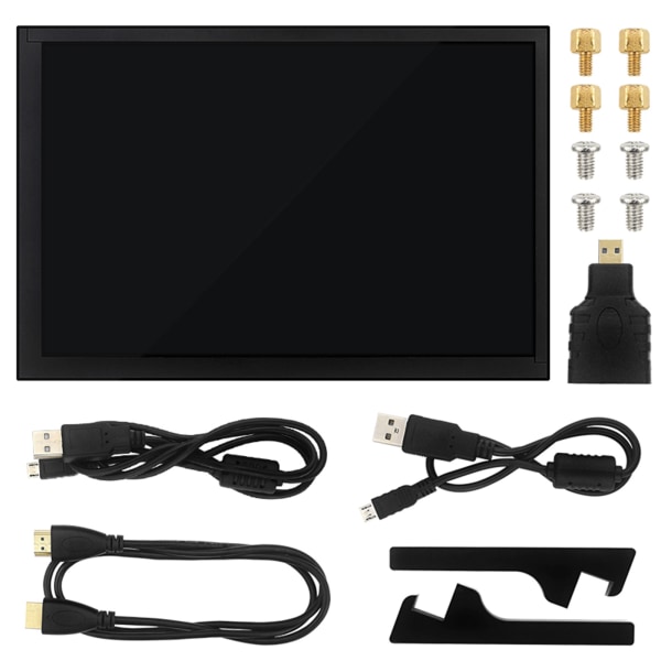 10,1 tuuman Raspberry Pi 4B kosketusnäytölle IPS kapasitiivinen LCD 1280x800 näyttö akryylitelineellä JetsonNAN:lle