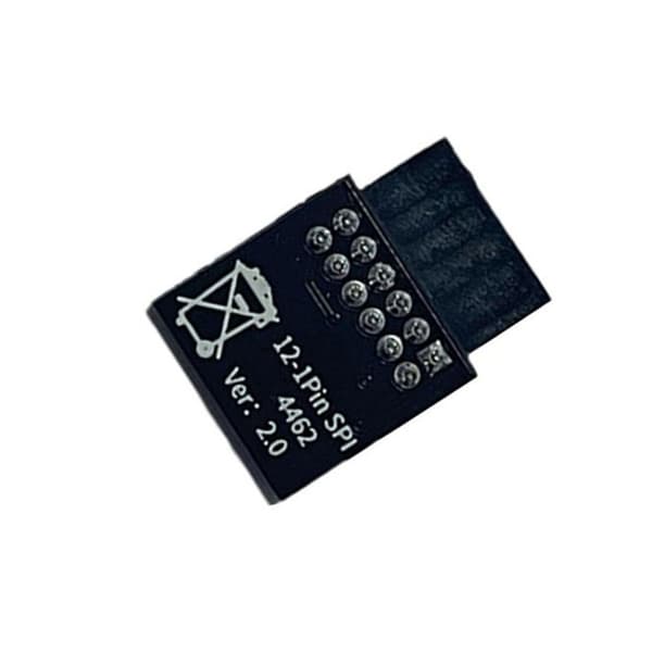 TPM2.0 Modul SPI Krypteringssäkerhetsmodul 12Pin Krypteringssäkerhetsmodul
