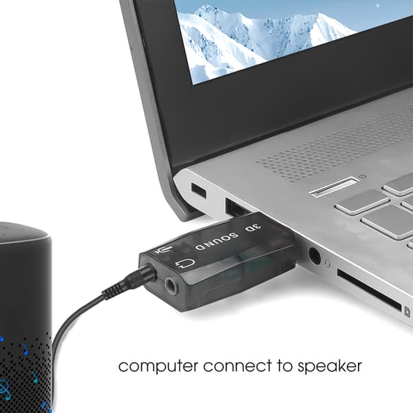 USB-sovitin HFR8103 USB - 3,5 mm mikrofoni suora
