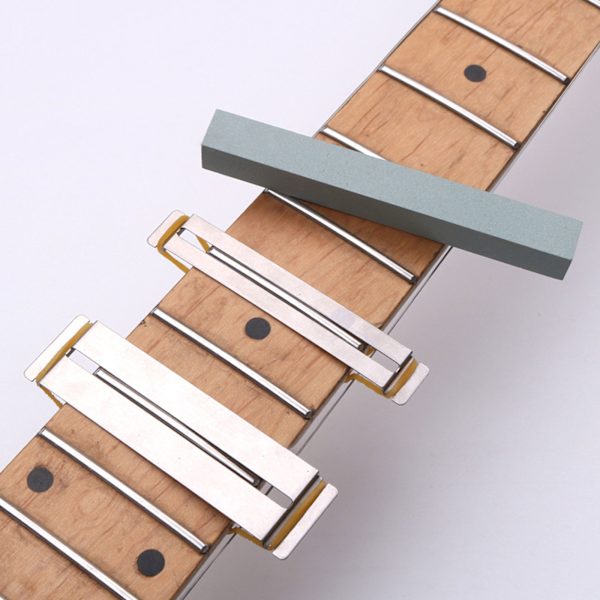 Gitarr Fret Tråd Slipsten Protector Kit Gitarr Gripbräda skydd Protector Slipning Polish Tool Luthier Tool A