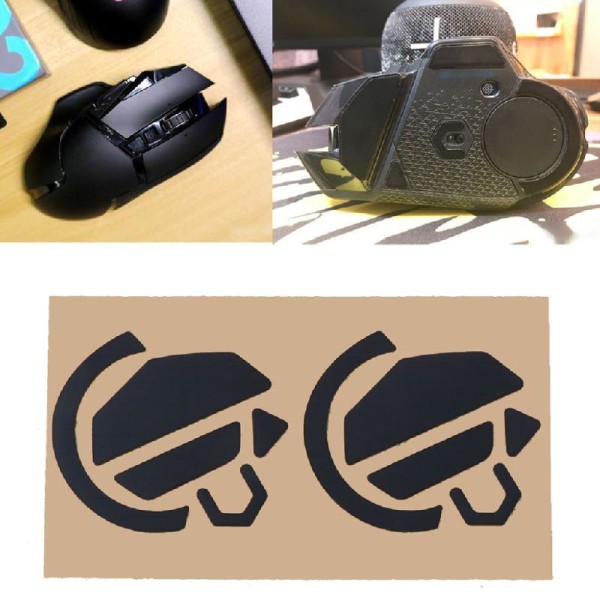 2 set Hotline-spel Musfötter Sticke Musskridskodynor Ersättningsmusfötter för G502 HERO LIGHTSPEED-mus