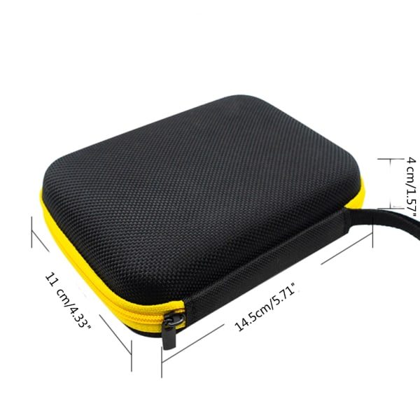 Bärbar case Pouch förvaringsväska för RG35XX/RG353VS/miyoo mini plus spelkonsol Stötsäker arrangör
