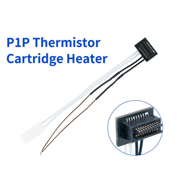 P1P P1S Termistor Hotend med Terminal 3D-skrivartillbehör