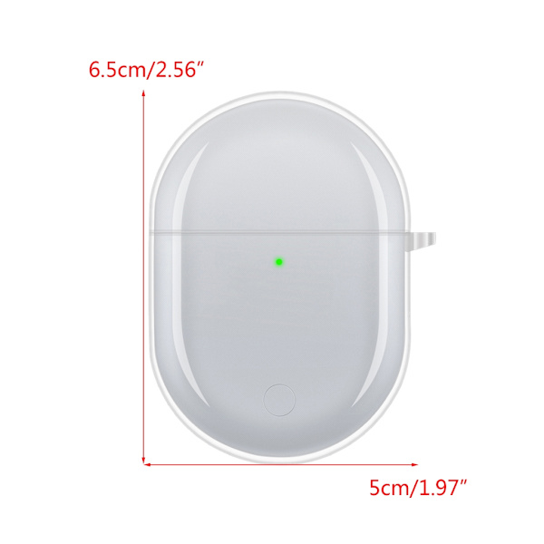 för case , anti-förlorad och stötsäker skyddande hud för Redmi AirDots 3 Pro hörlurar Laddar för case med nyckelring