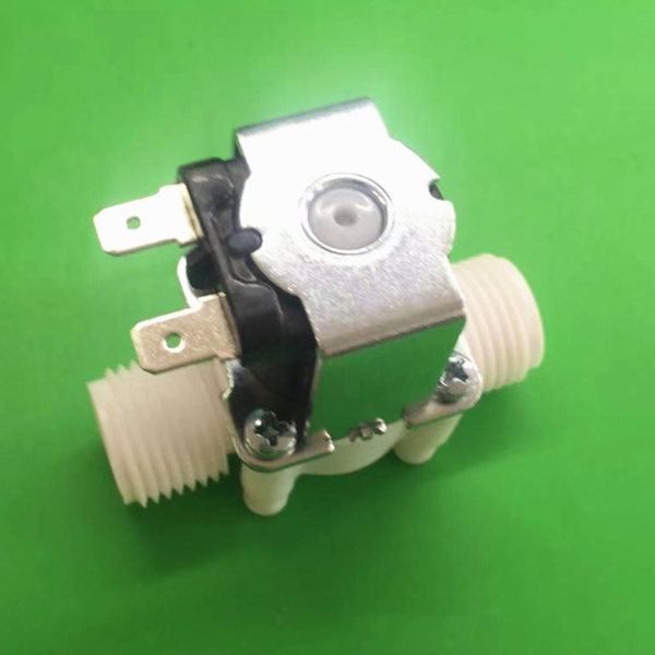 1/2" för DC 12V Vatten för ventilmagnet Elektrisk magnetventil Vatten för ventil N/C Luftvatten Stängt Inlopp Flödesströmbrytare också