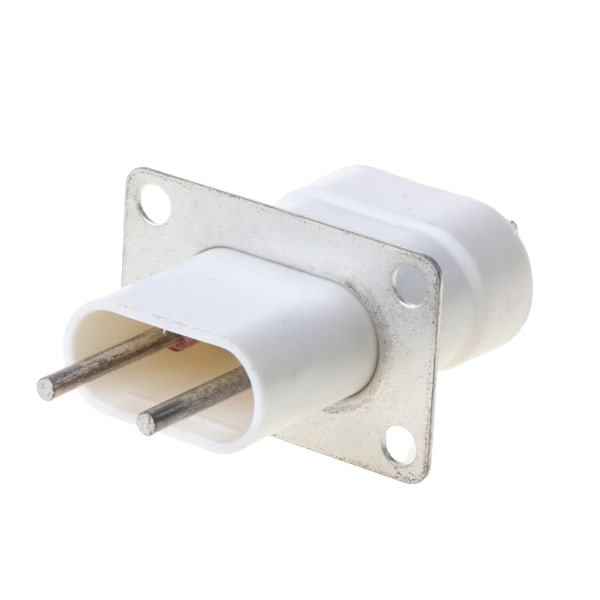 Hem Elektronisk Mikrovågsugn Magnetron Filament 4 Pin Socket Converter Vit