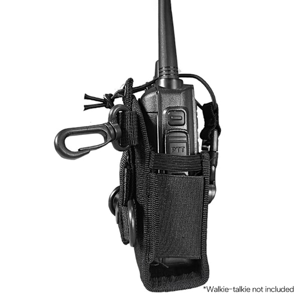 Tactical-Radio Nylon Tvåvägs Walkie Talkies Hållare-Hölster för Motorola GP340 GP328 P3688 UV5R UV 82 888S