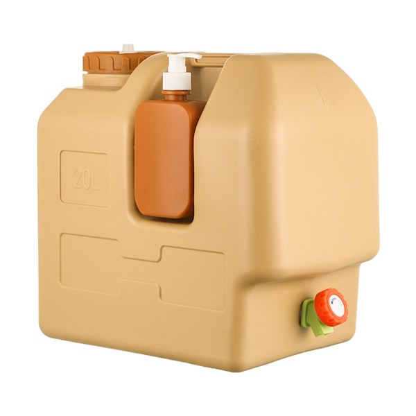 20L Camping Vattenbehållare Förvaringstank För Picknick Utomhusgrillar Med Säker Design