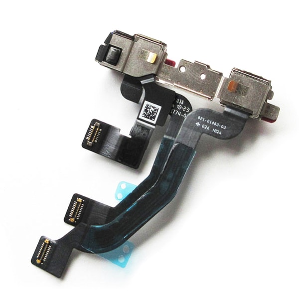 Facing kamera kompatibel för iPhone XS närhetsljussensor Flex Ribbon Kabel Lins Facing Camera Flex Kabel Hållbar