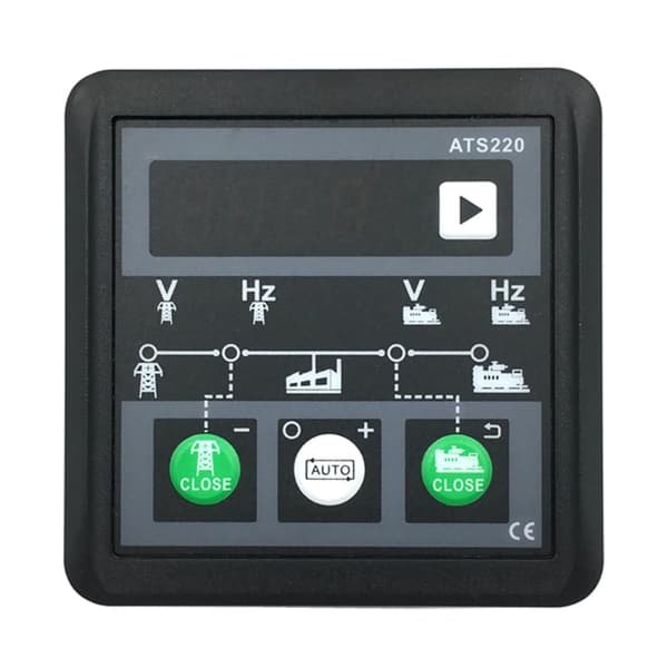 Højtydende strømoverførselscontroller med LED-display til industriel brug