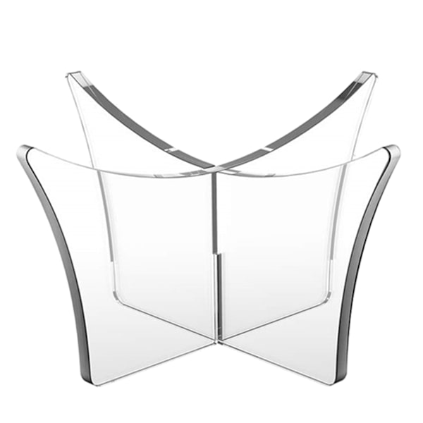 Transparent akrylbollstativ Displayhållare Rackstödbas för fotboll Volleyboll Basketboll Fotboll Rugbyboll Clear