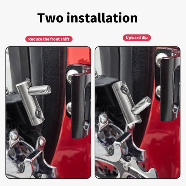 Front Dials Extender Front Derailleur Converter til R8000 R7000 R9100 Holdbar