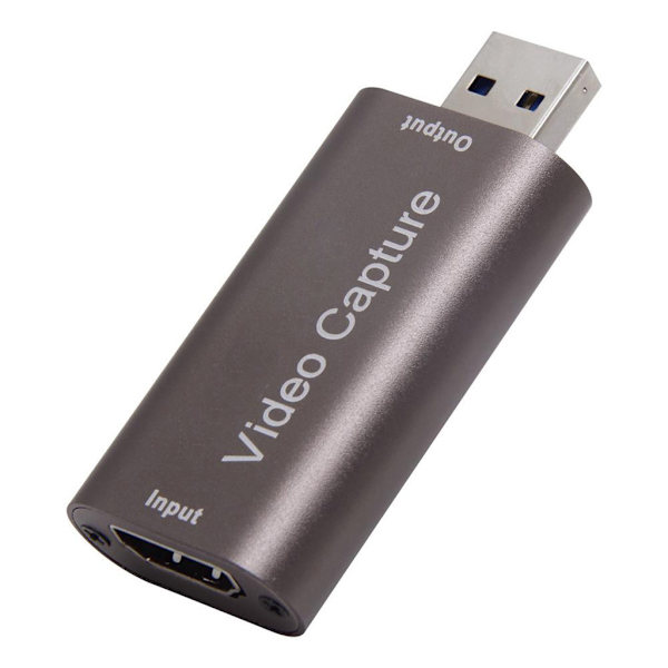 Audio- Video Capture Card HDMI-kompatibel til USB 1080p USB3.0 Videoopptaker Spillopptakskort for Spillstrømming Live
