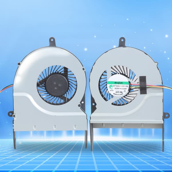 Udskiftnings Laptop CPU Køleventilator Laptop Notebook Grafikkort Radiator