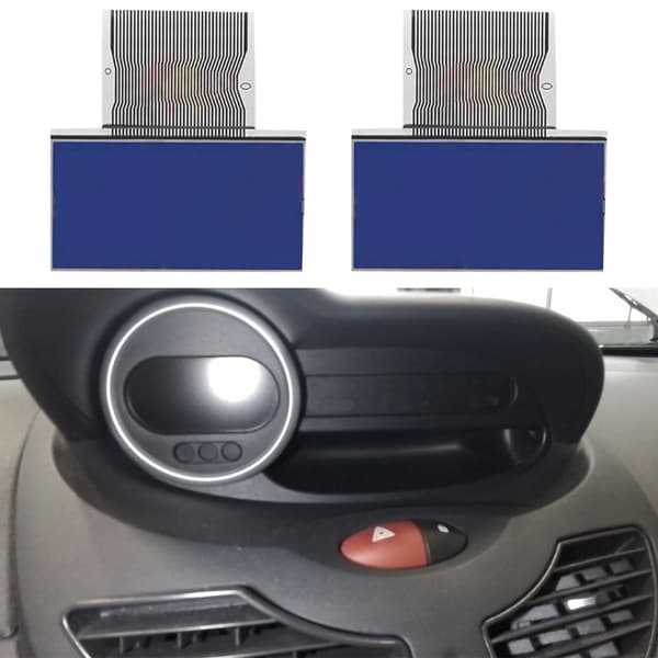 Högkontrast LCD Instrumentkluster Mätare Twingo MK2 Fordon