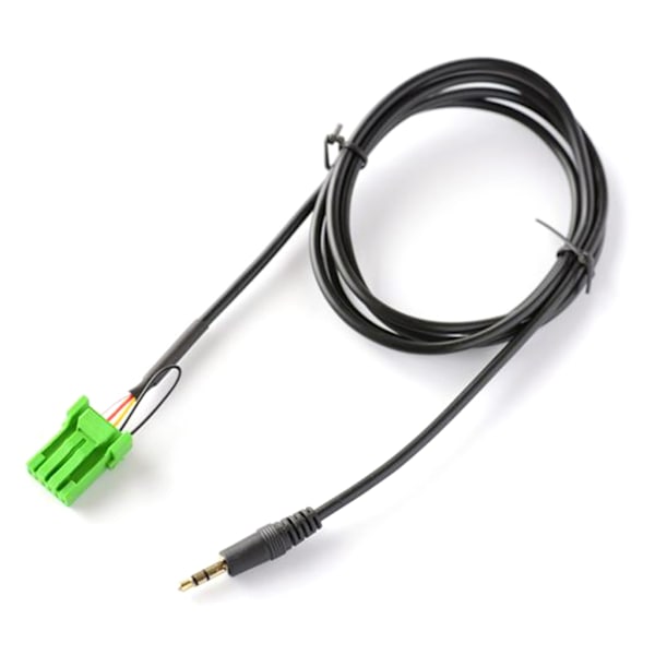 Bil Line-in Aux Adapter 3.5mm Jack Aux Audio- Kabelkobling 6Pin Socket for Jazz 2002-2006