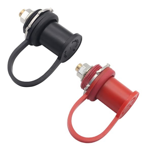 2 stk. batteriopladnings jumper post til lastbiler, både, ATV batteriopladningsstuds