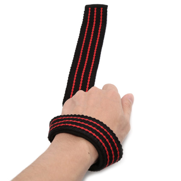 Tyngdlyftning Träning Gym Power Wrist Support Straps Wraps Hand Bar for Protec