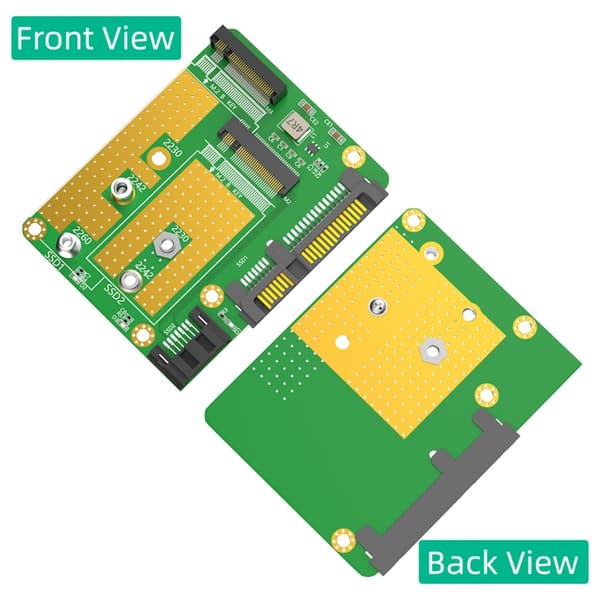 6Gps To NGFFs Key B SSD'er til SATA3.0 2.5\" Adaptere til Bærbare Computere Kort