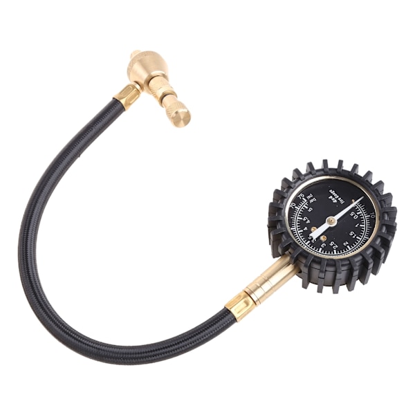 Auto Tire Tire Rapid Deflator Tryckmätare Mätare Verktyg Metall Manometer Barometrar Tester Mätare för lastbil Motorcykel Cykel