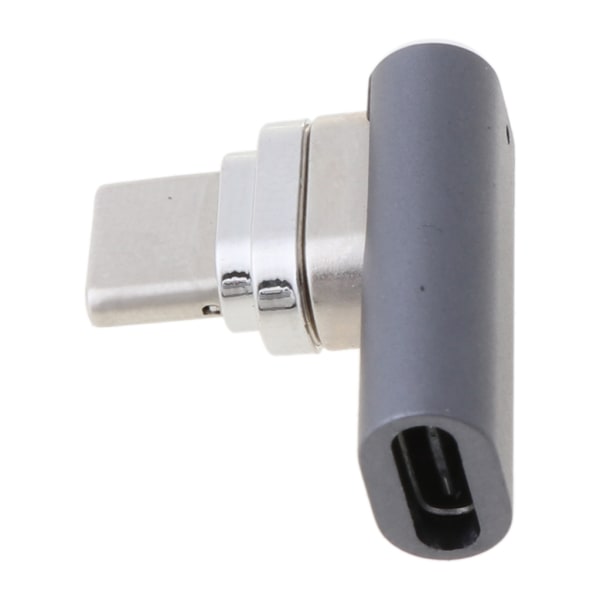 Magnetisk USB C-adapter 9-stifts typ C-kontakt 100W Snabbladdning 20 Mbps Data