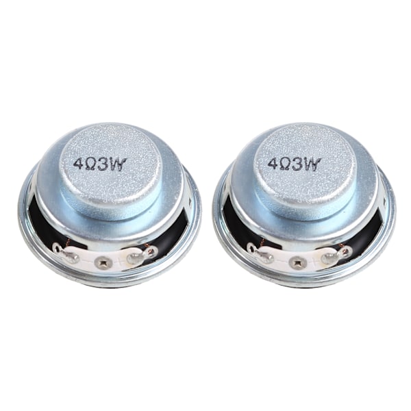 2 delar 4Ω 3W 4021 Högtalare Stereo Bashögtalare Högtalare 2.0 Uttag 87dB SNR 4 ohm 3 watt 4r 3w
