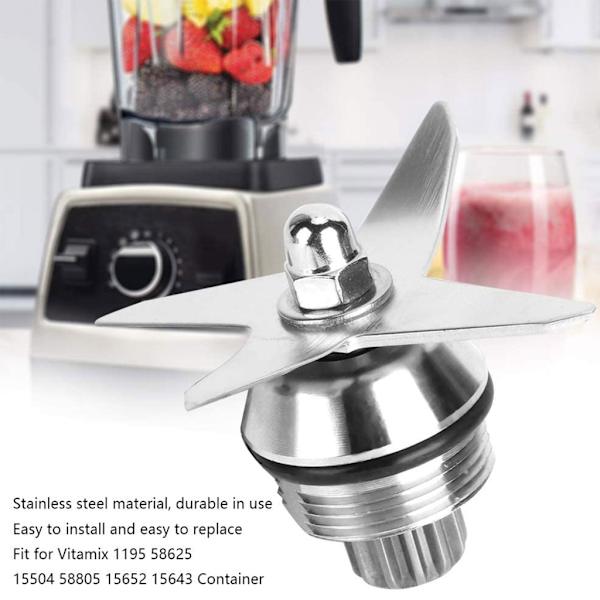 Blender för livsmedelskvalitet rostfritt stål ersättningsblad för mixer för Vitamix 1195 4-blads extraktortillbehör