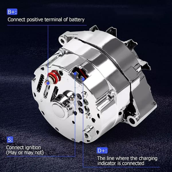 Effektiv 120Amp dynamo bil elektrisk system oppgraderinger ADR0335C erstatning