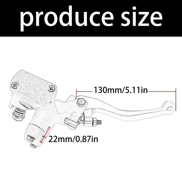 Erstatning Frontbremse Enhet Hurtigfeste for CRF250R CRF450R CRF450RX
