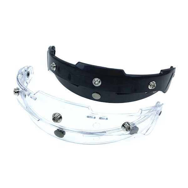 Motorcykler Sort UV-adapter Flip Up Base-tilbehør til Snaps Bubble Shield Black