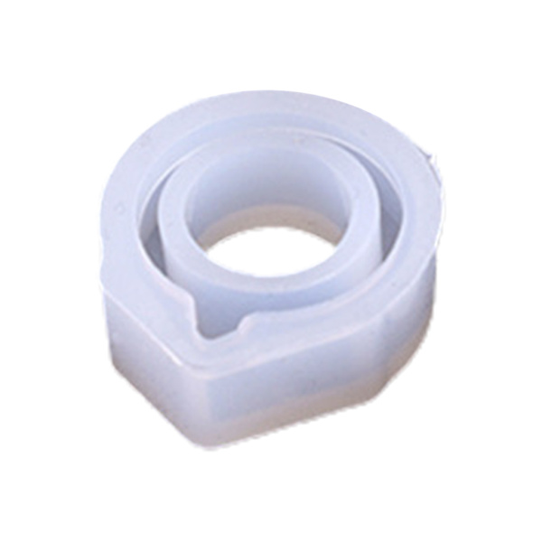 Hål Ringar Smycken Epoxihartsform Handgjord Ring Silikonform DIY Hantverksform
