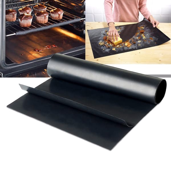 Non-stick BBQ Grillmatte 40x33cm Bakematte BBQ Verktøy Matlaging Grillark