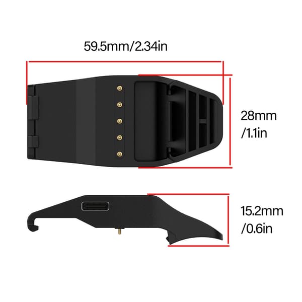 Erstatningsladebaseadapter for TT15 TT10 T5 G TT15x