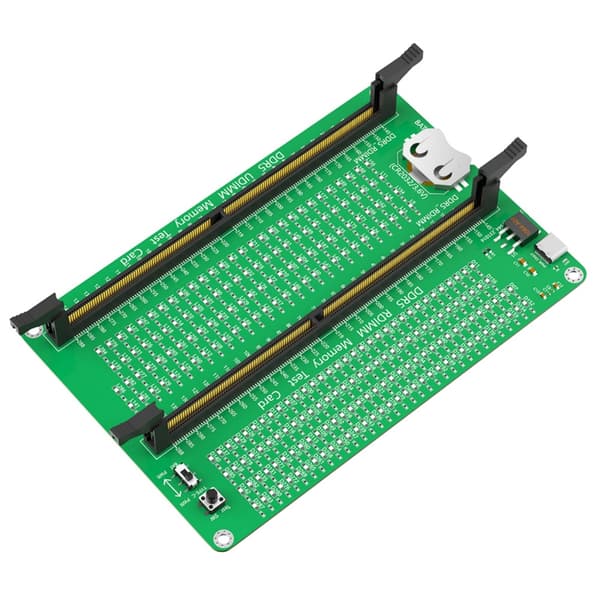 DDR5 RDIMM UDIMM Minnetester Testdiagnostikkort med LED-indikatorer