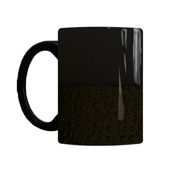 Ölfärgsförändringskopp Värmekänslig tekopp Kaffemuggar Ölbubbelmönster Vattenkoppar Keramiskt material för tevatten