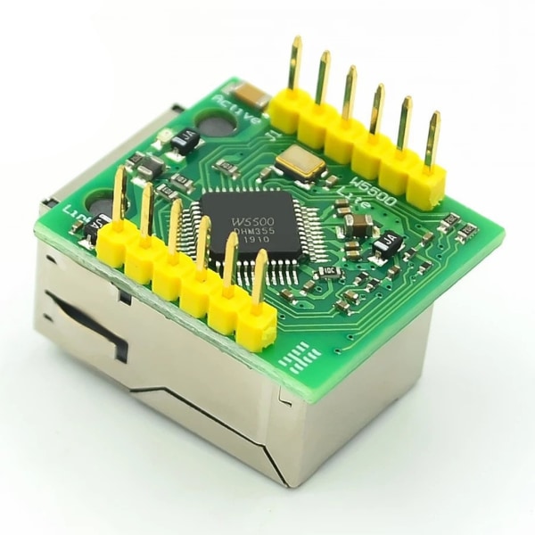 Smart Electronics USR-ES1 W5500 Chip Ny SPI till LAN/Ethernet omvandlare TCP/IP Mod