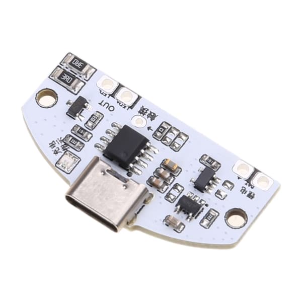 Type C Skrivebordslampe Kontrollmodul med USB-lading og Trinnløs Dimming
