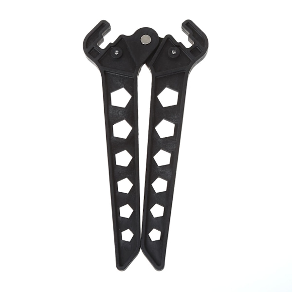 Compound buestativ holder bueskydning recurve bue beslag kick rack støtte foldning