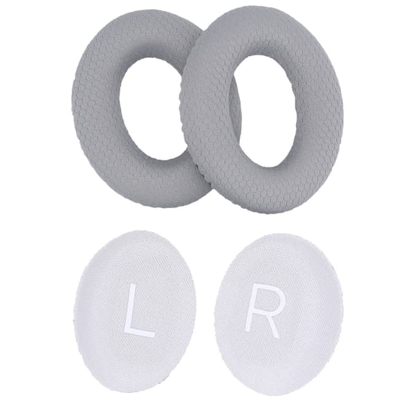 Erstatnings Mesh Stoff Øreputer Øreputer Øremuffer for QC45 QCSE New Quiet Comfort Wireless Black